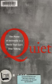 Susan Cain — Quiet: The Power of Introverts in a World That Can't Stop Talking