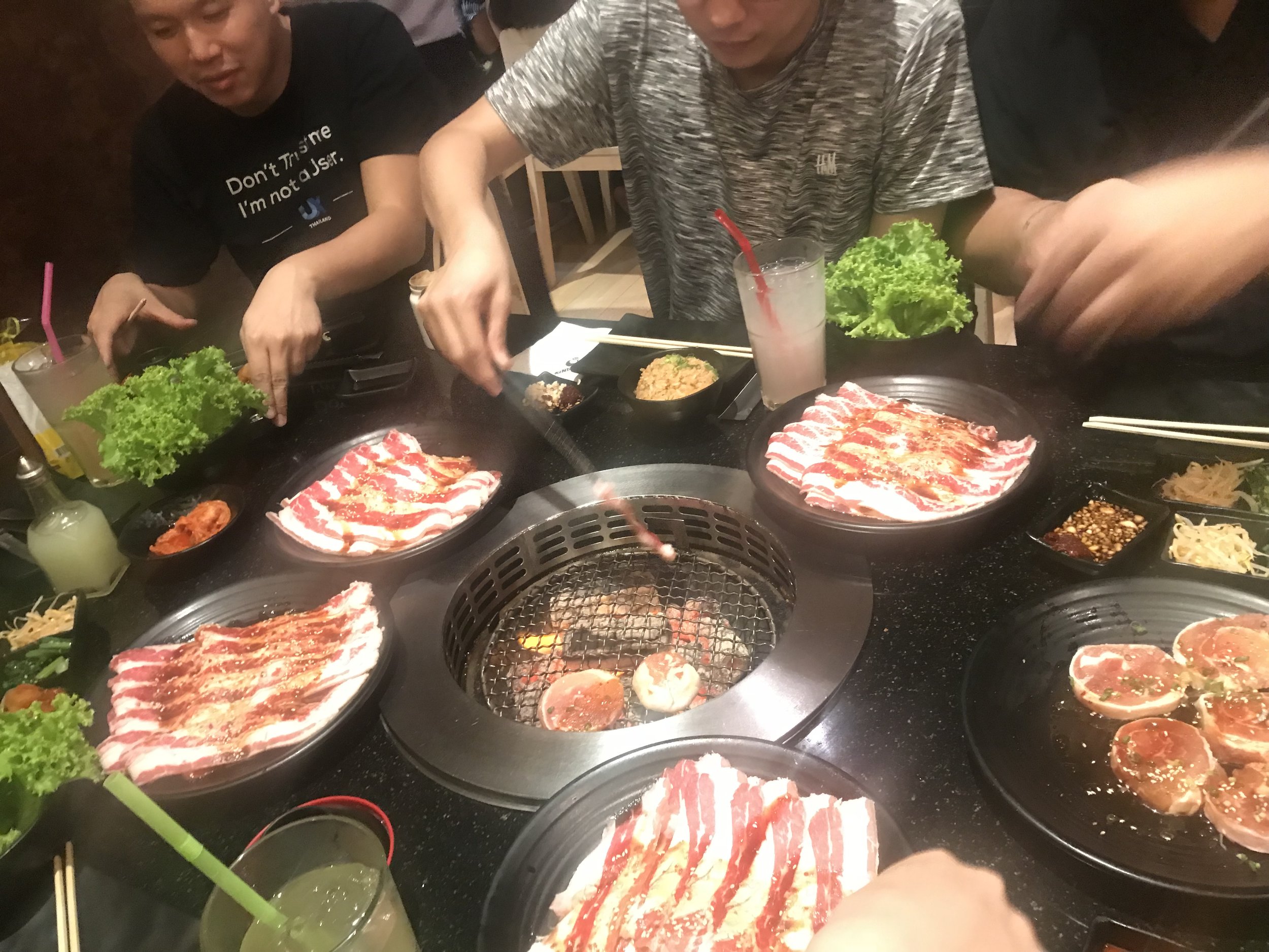  Afterwards, a run through of the panel discussion and common pain points over  BBQ . 