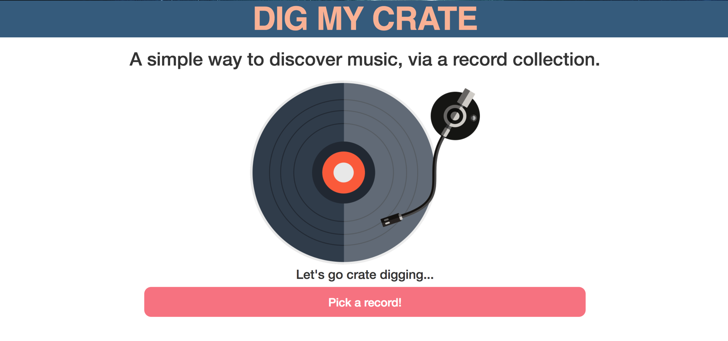   Image source . What I really like about this icon is that it resembles my own player ( Audio Technica LP120 ) 
