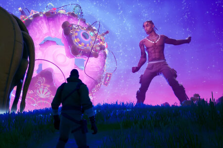  April 2020: Over  12M people  turned up to see Travis Scott’s performance on Fortnite.  Image Source  